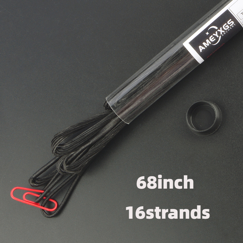 Dacron Bow String 68'' 164cm 16strands Black