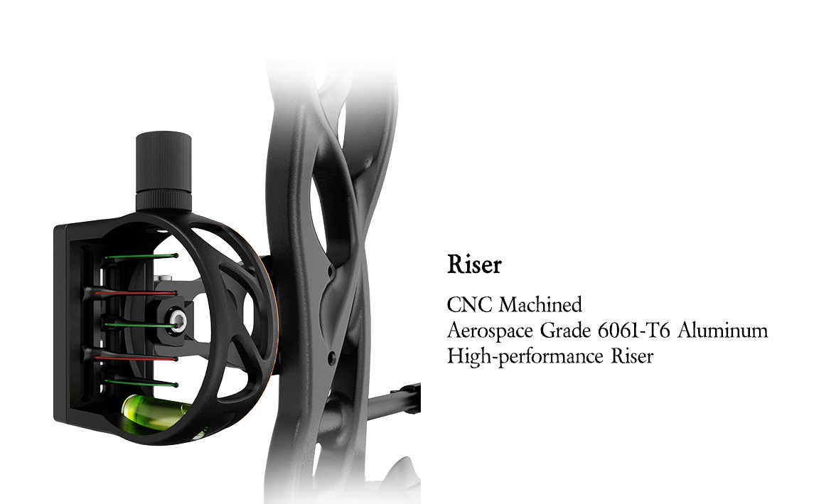 SANLIDA ARCHERY Dragon X9 Intermediate Hunting Compound Bow Pro Kit