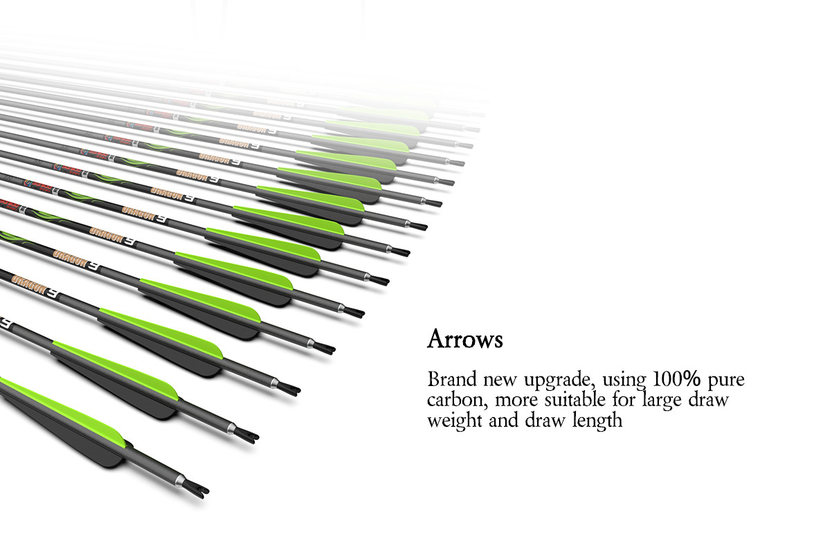 SANLIDA ARCHERY Dragon X9 Intermediate Hunting Compound Bow Pro Kit