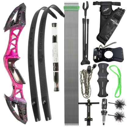 FENGYU Archery ILF Takedown Recurve Bow 22-60LBS Set Shooting