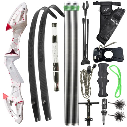 FENGYU Archery ILF Takedown Recurve Bow 22-60LBS Set Shooting
