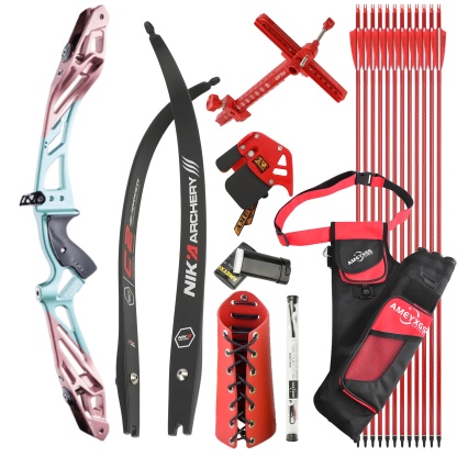 FIVICS Recurve Bow Kit 30-50bs Takedown Shooting Archery