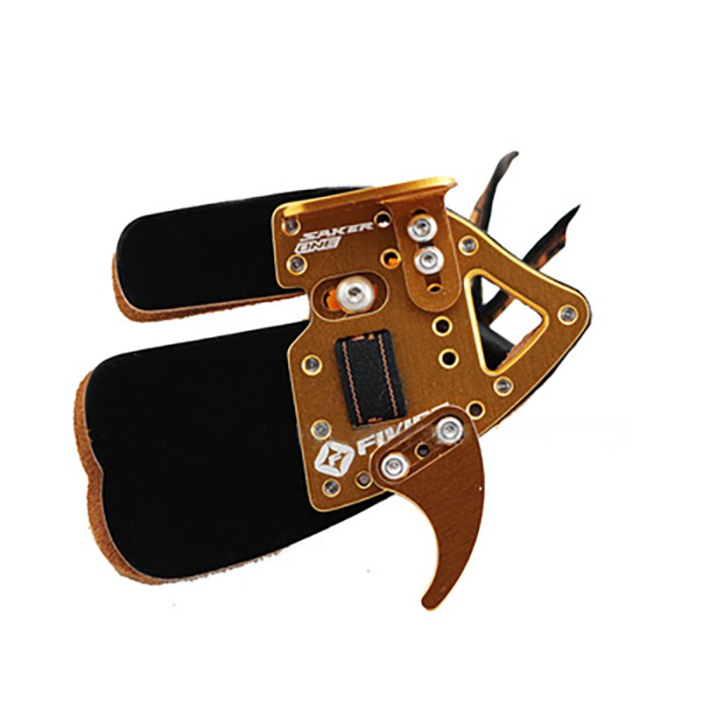 Fivics | Saker 1 Finger Tab for Outdoor Traning Olympic Archery 