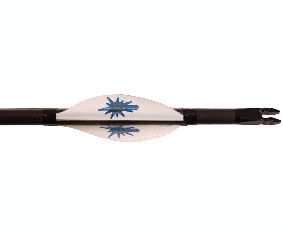 GAS PRO 1.75, 2-inch Olympic Recurve Efficient Spin Vanes In Various Colors （50pcs）