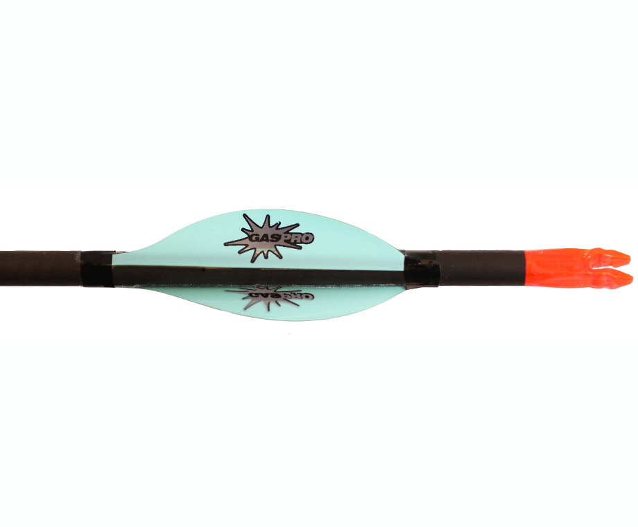 GAS PRO 1.75, 2-inch Olympic Recurve Efficient Spin Vanes In Various Colors （50pcs）