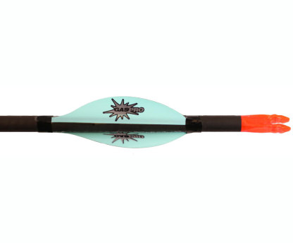 GAS PRO 1.75, 2-inch Olympic Recurve Efficient Spin Vanes In Various Colors （50pcs）
