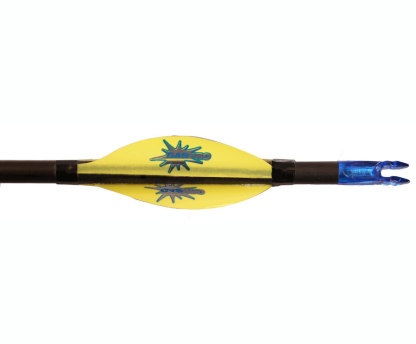 GAS PRO 1.75, 2-inch Olympic Recurve Efficient Spin Vanes In Various Colors （50pcs）