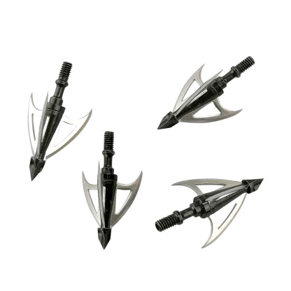 Wolf Fang Hunting Broadheads 12pcs – 100 Grain Stainless Steel