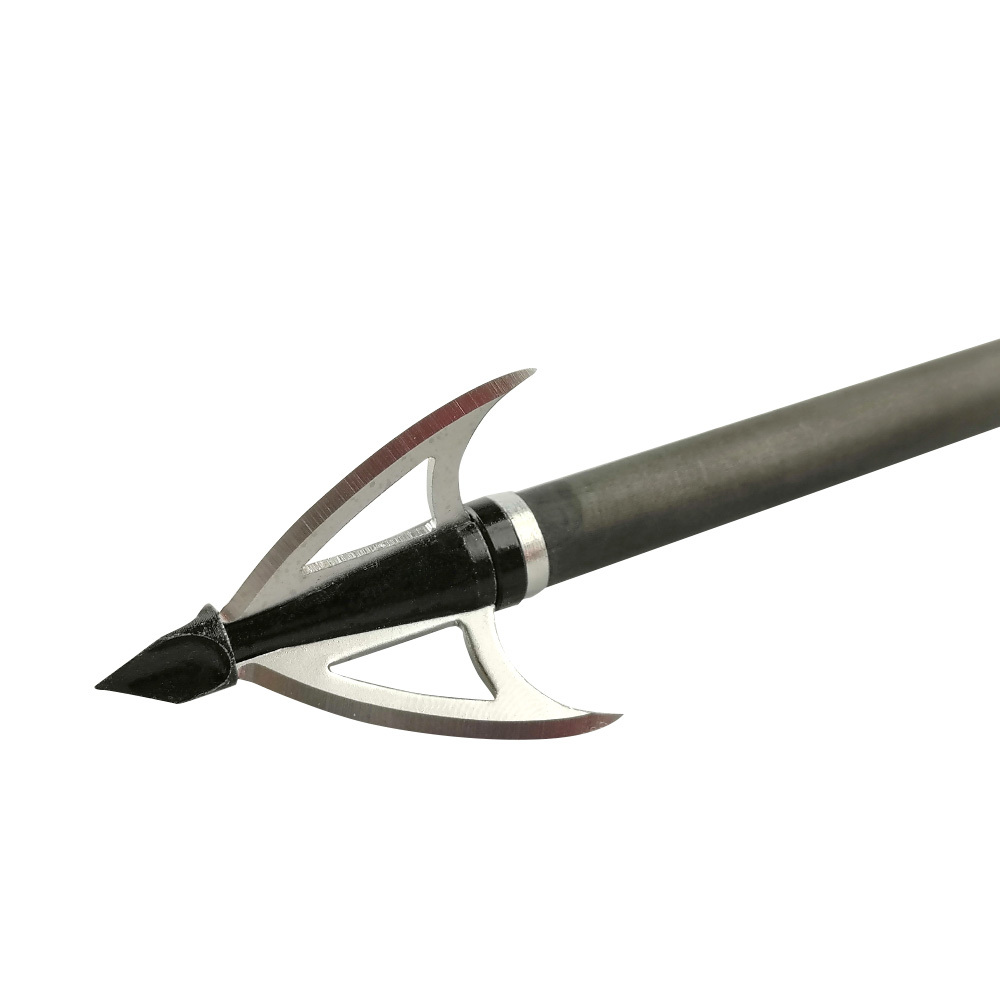 Wolf Fang Hunting Broadheads 12pcs – 100 Grain Stainless Steel