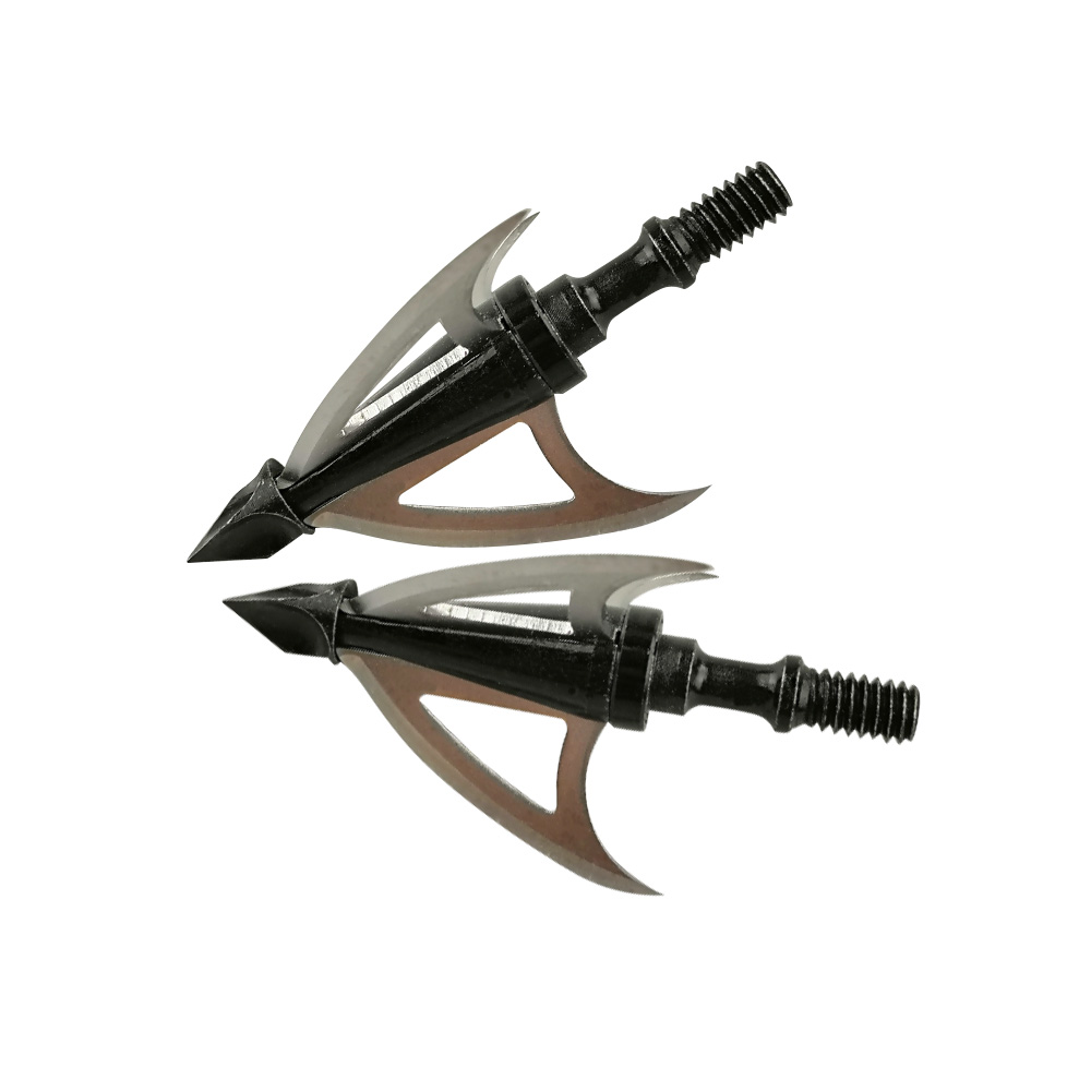 Wolf Fang Hunting Broadheads 12pcs – 100 Grain Stainless Steel