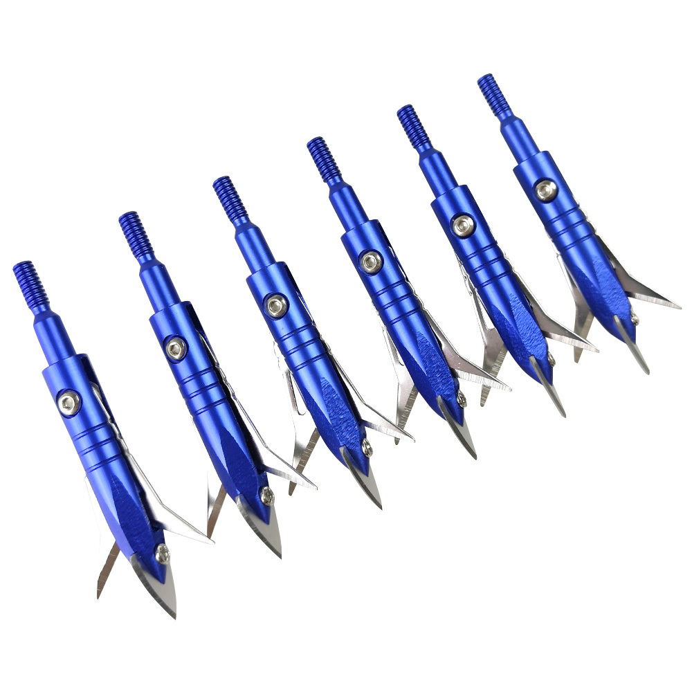 AME ARCHERY Elf Broadhead Arrow Tips – Hunting & Fishing Arrows(6pcs)
