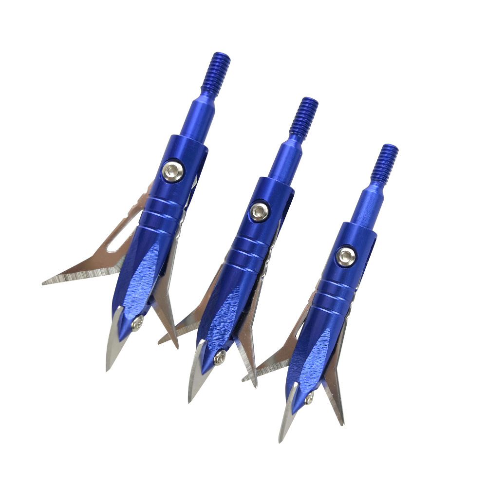 AME ARCHERY Elf Broadhead Arrow Tips – Hunting & Fishing Arrows(6pcs)