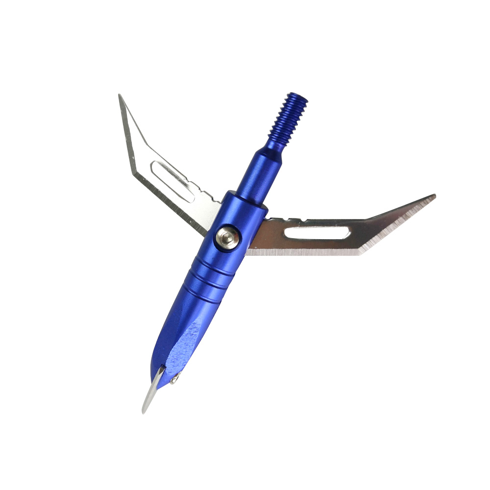 AME ARCHERY Elf Broadhead Arrow Tips – Hunting & Fishing Arrows(6pcs)