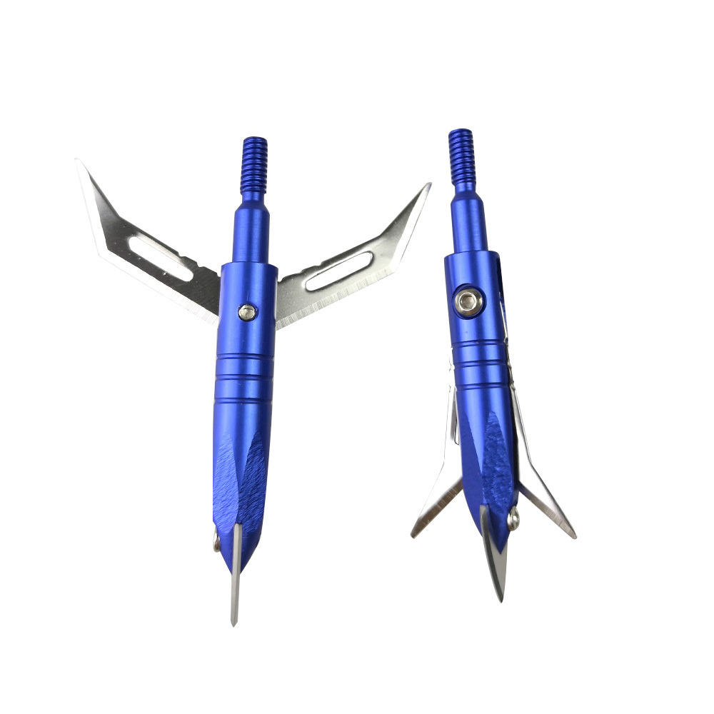 AME ARCHERY Elf Broadhead Arrow Tips – Hunting & Fishing Arrows(6pcs)