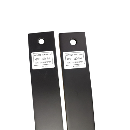 BLACK HUNTER 60" Hunting Recurve Bow 20–55lbs Metal Kit