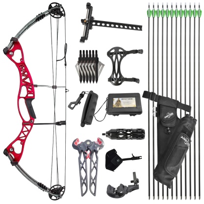 JUNIXNG Archery Compound Bow 40-60lbs Target Kit Hunting M106