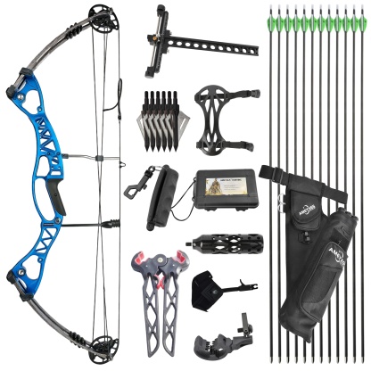 JUNIXNG Archery Compound Bow 40-60lbs Target Kit Hunting M106