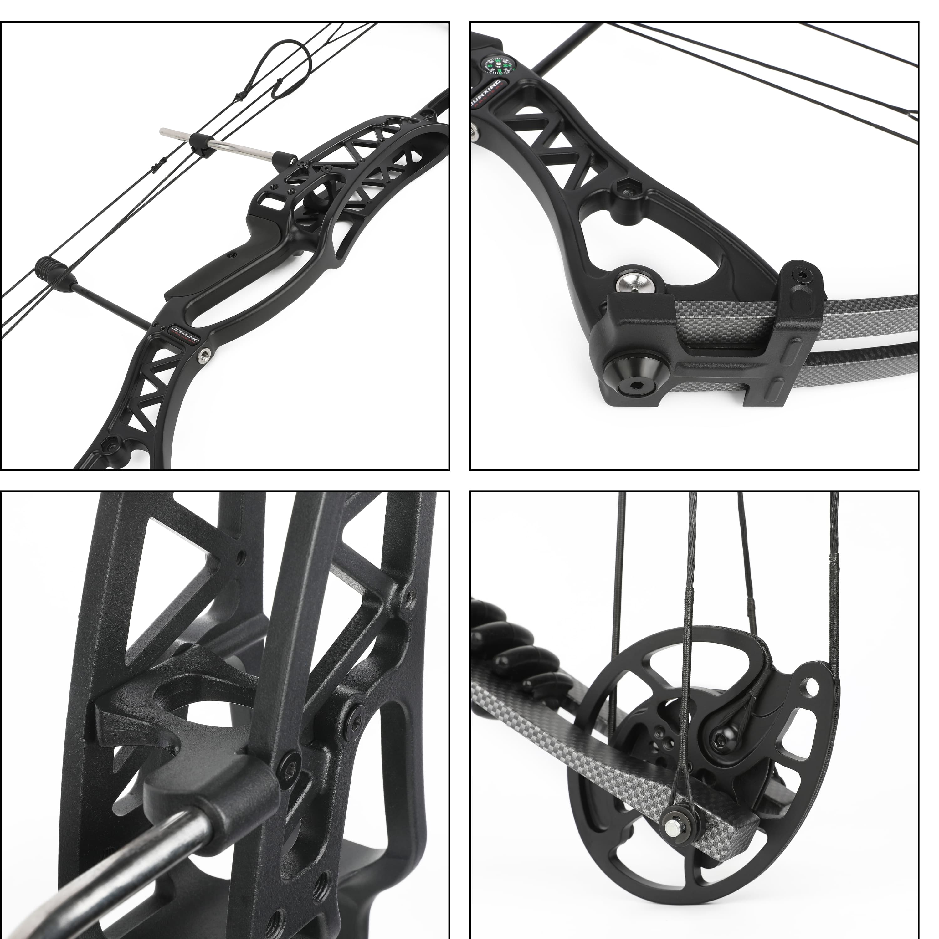 JUNIXNG Archery Compound Bow 40-60lbs Target Kit Hunting M106