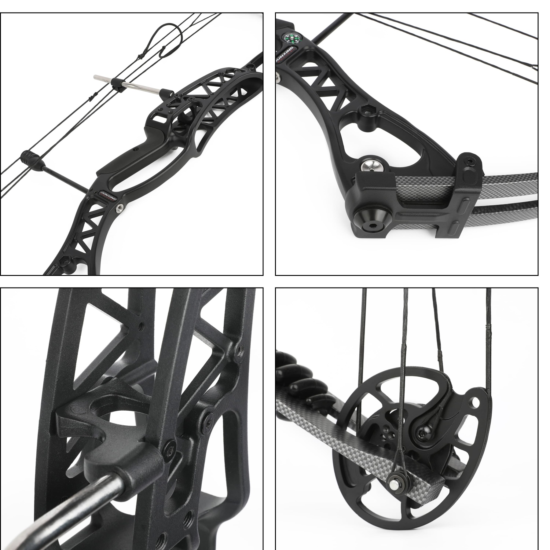 JUNIXNG Archery Compound Bow 40-60lbs Target Kit Hunting M106