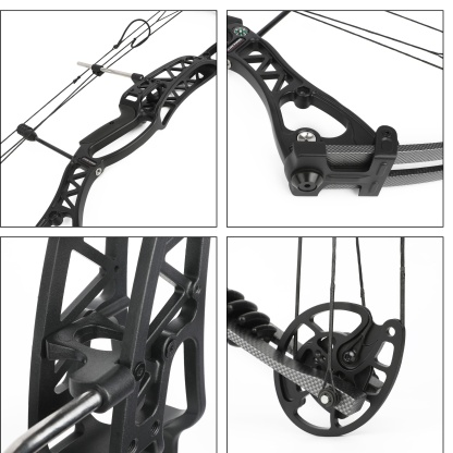 JUNIXNG Archery Compound Bow 40-60lbs Target Kit Hunting M106