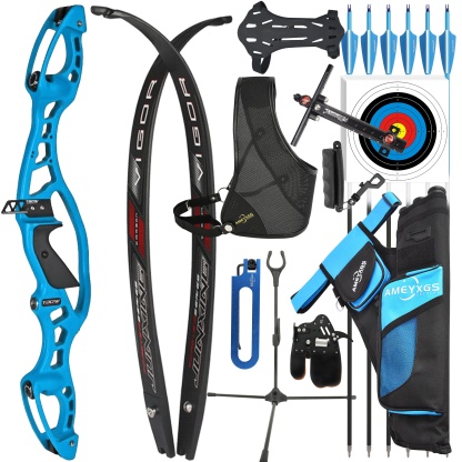 JUNXING 20-40bs Recurve Bow Kit Takedown Hunting 