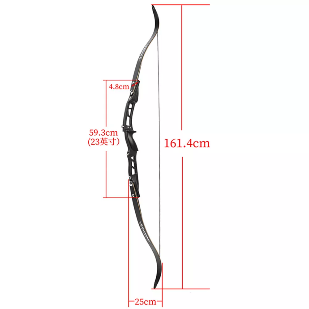 JUNXING ARCHERY F167 66inch ILF Recurve Bow