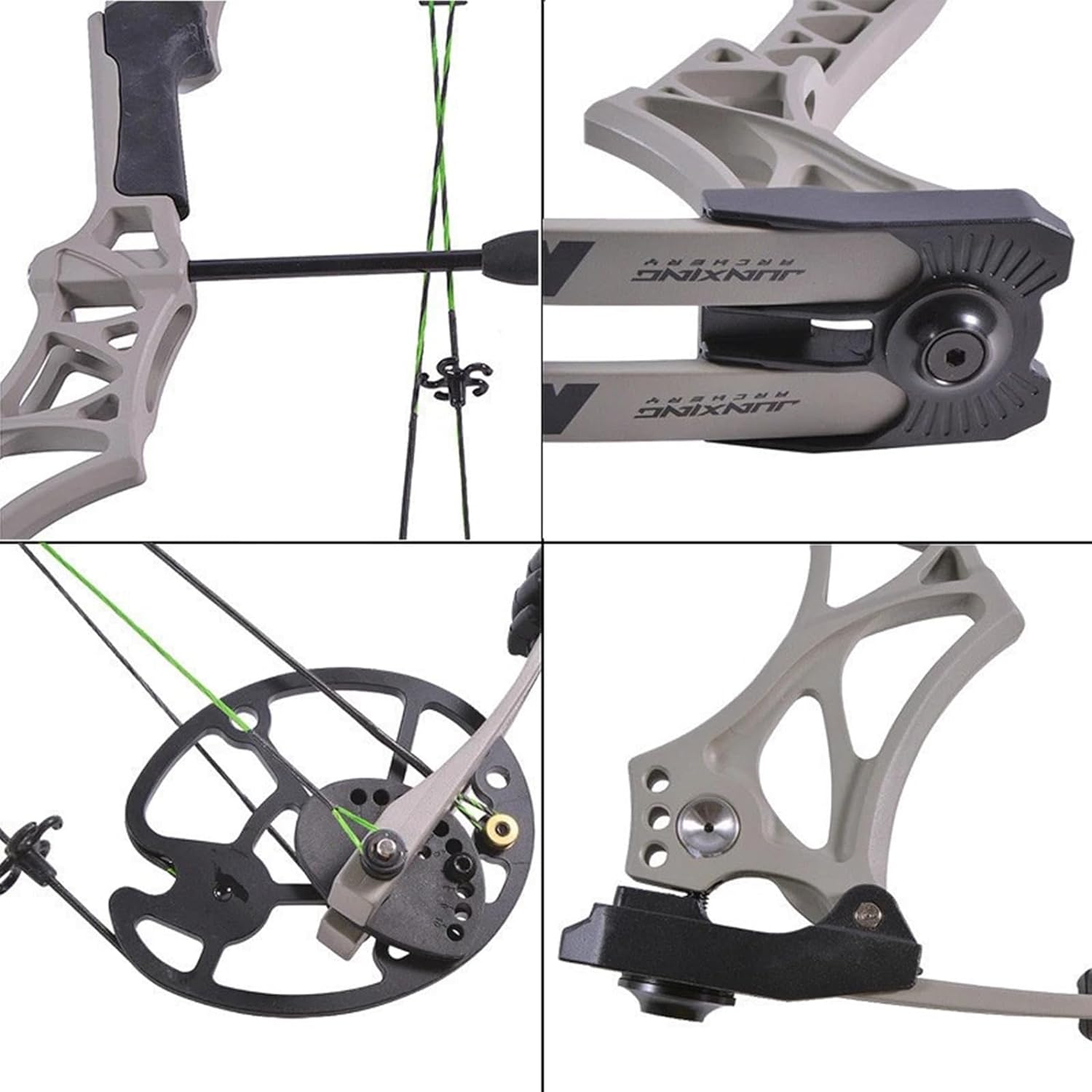 JUNXING ARCHERY M129 Compound Bow 320fps 30-70lbs for Shooting Hunting