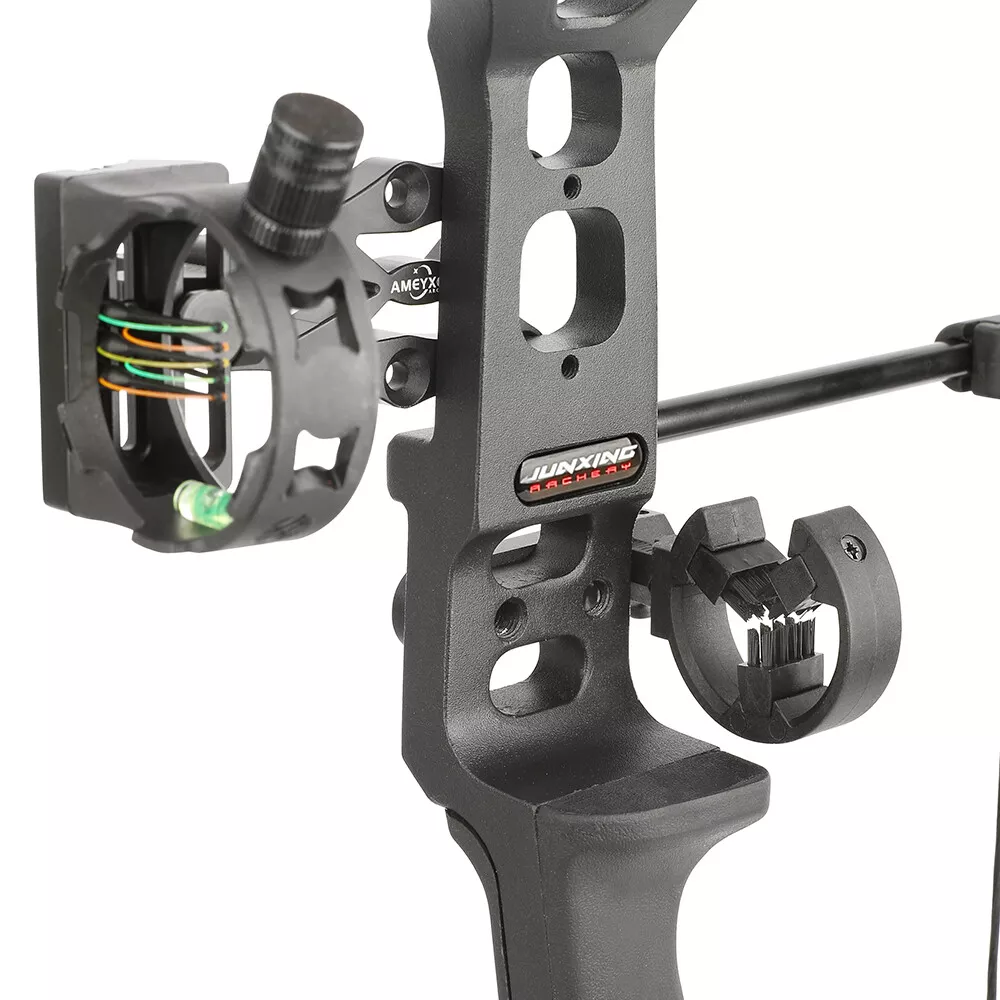 JUNXING Archery X8 Compound Bow  Arrow Set 20-70lbs Adjustable 