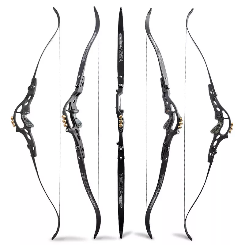 JUNXING B1 62" ILF Hunting Recurve Bow 19'' Riser 30-60lbs 