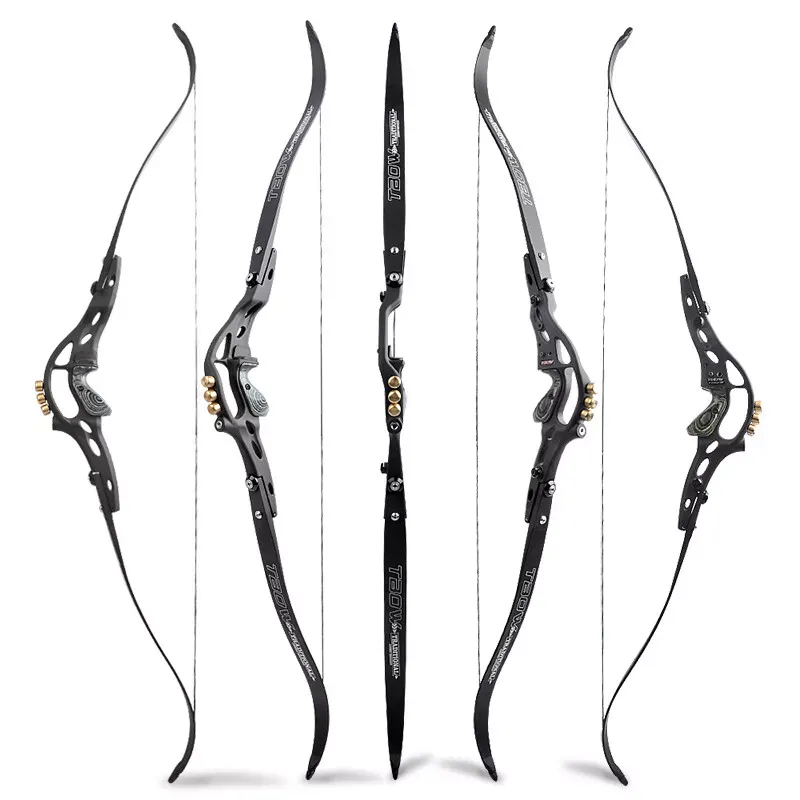 JUNXING B1 62" ILF Hunting Recurve Bow 19'' Riser 30-60lbs 