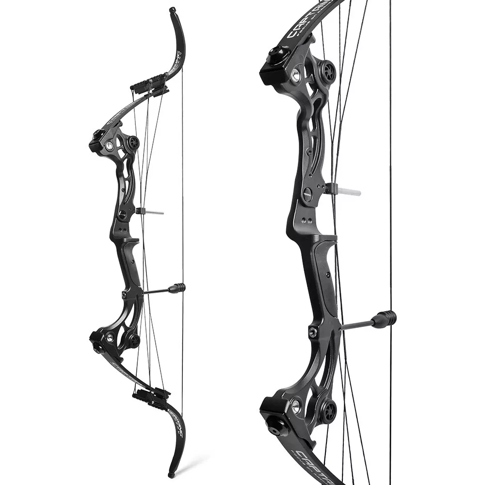 JUNXING F164 Compound Bow Set 40-55lbs Adjustable 320FPS  Bow Hunting Fishing