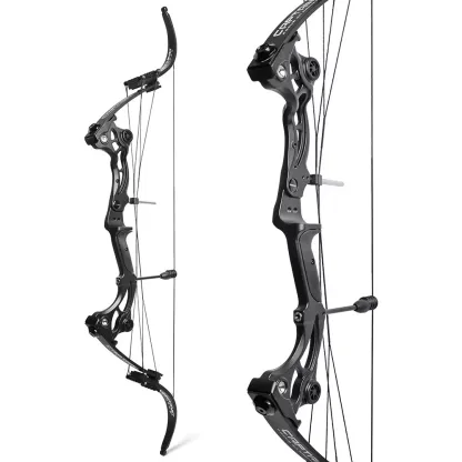 JUNXING F164 Compound Bow Set 40-55lbs Adjustable 320FPS  Bow Hunting Fishing