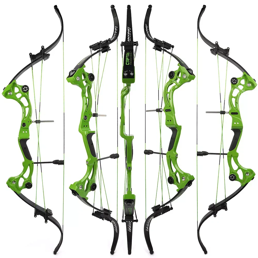 JUNXING F164 Compound Bow Set 40-55lbs Adjustable 320FPS  Bow Hunting Fishing