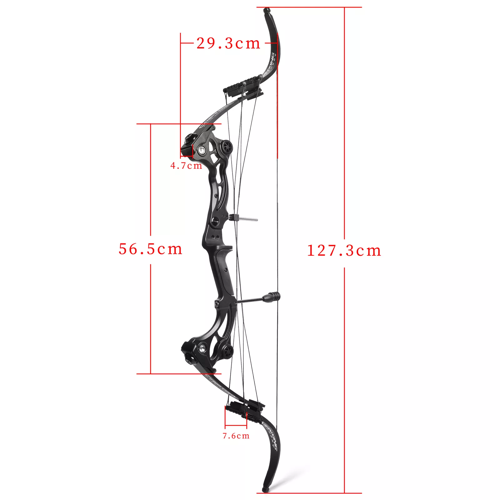 JUNXING F164 Compound Bow Set 40-55lbs Adjustable 320FPS  Bow Hunting Fishing