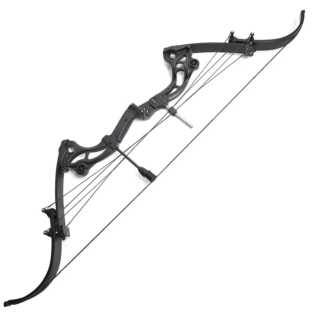 JUNXING F164 Compound Bow Set 40-55lbs Adjustable 320FPS  Bow Hunting Fishing