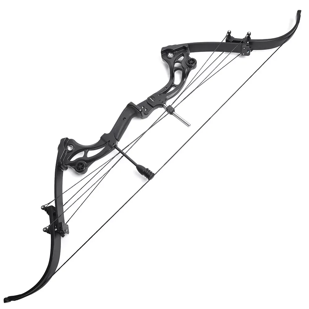 JUNXING F164 Compound Bow Set 40-55lbs Adjustable 320FPS  Bow Hunting Fishing