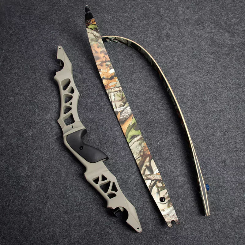 JUNXING F166 Archery Recurve Bow  30-60lbs 21 Bow Riser