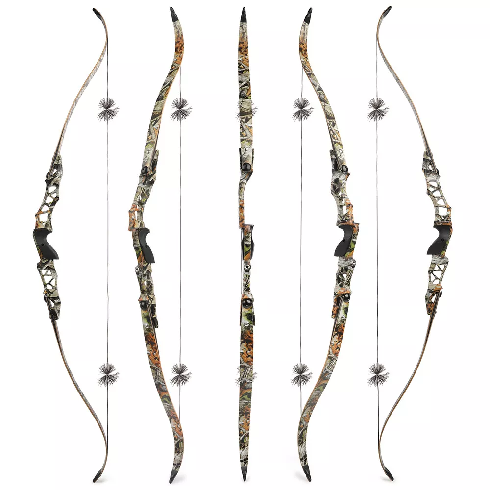 JUNXING F166 Archery Recurve Bow  30-60lbs 21 Bow Riser