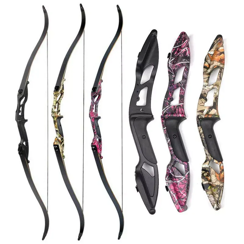 JUNXING F179 56"  Recurve Bow Arrows Kit 30-50lbs for Hunting 