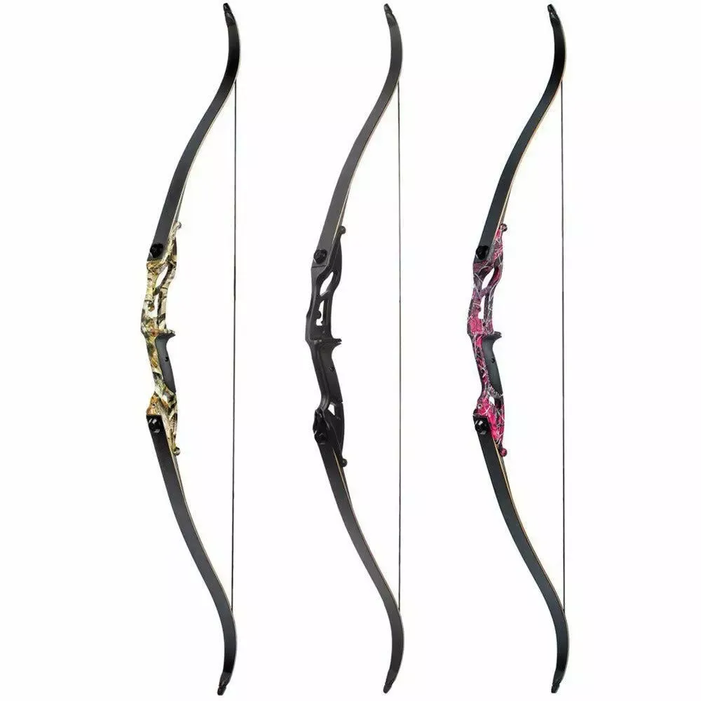 JUNXING F179 56"  Recurve Bow Arrows Kit 30-50lbs for Hunting 