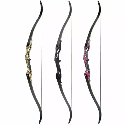 JUNXING F179 56"  Recurve Bow Arrows Kit 30-50lbs for Hunting 