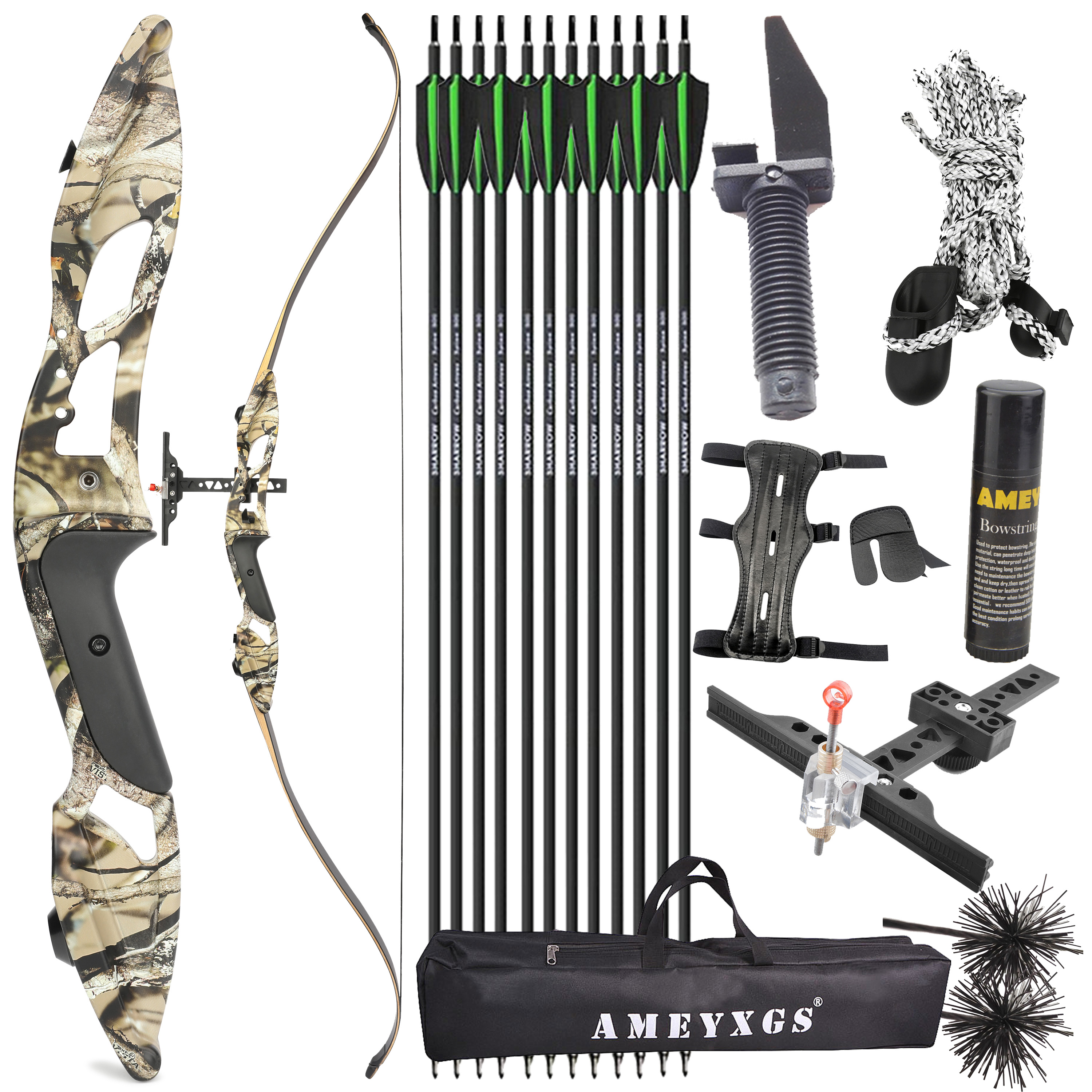 Junxing Archery F179 Recurve Bow 30-60lbs Shooting Hunting