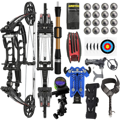 JUNXING M109KA Compound bow for archery and marble shooting 40-65LBS
