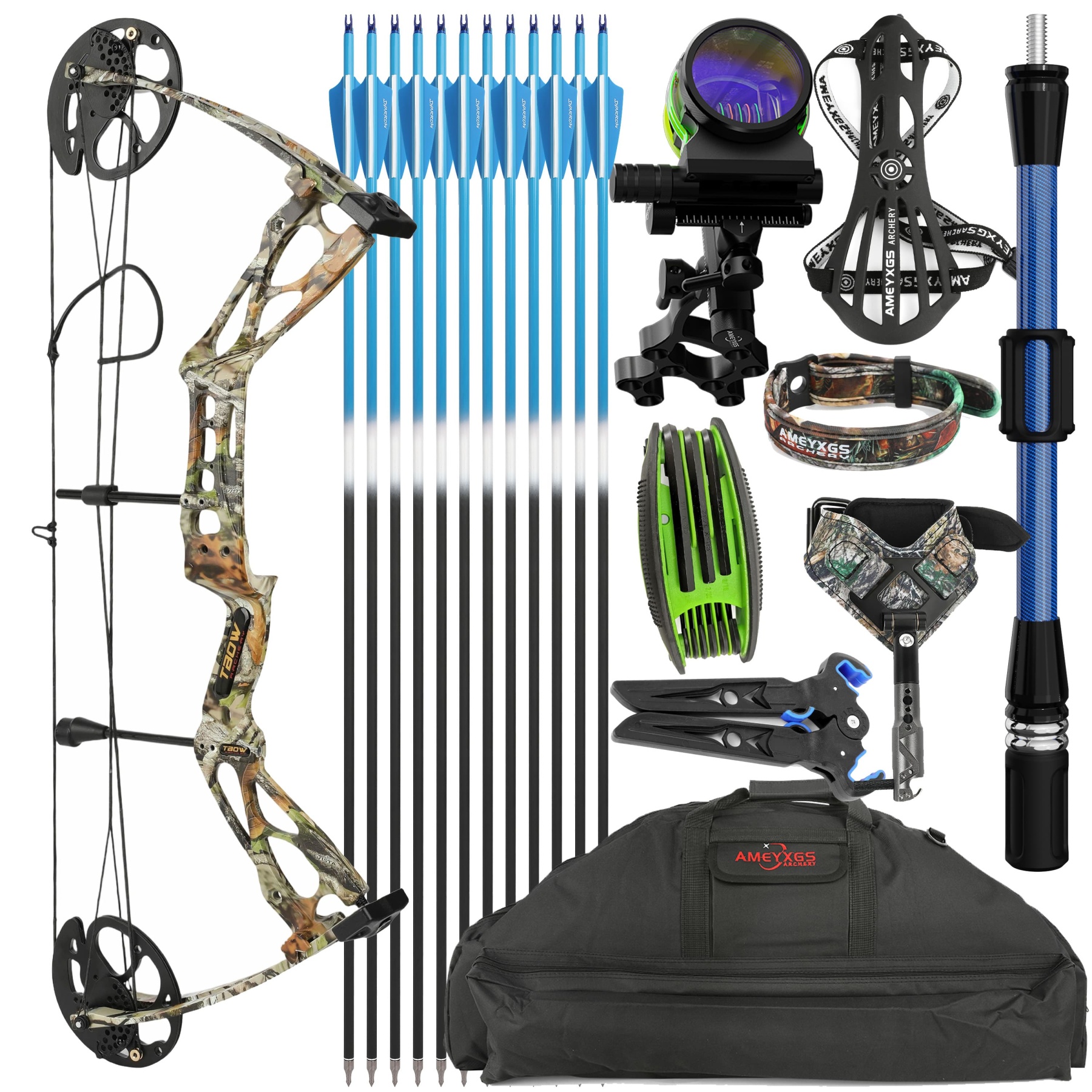 JUNXING M133 Hunting Compound Bow 0–70lbs Archery Shooting