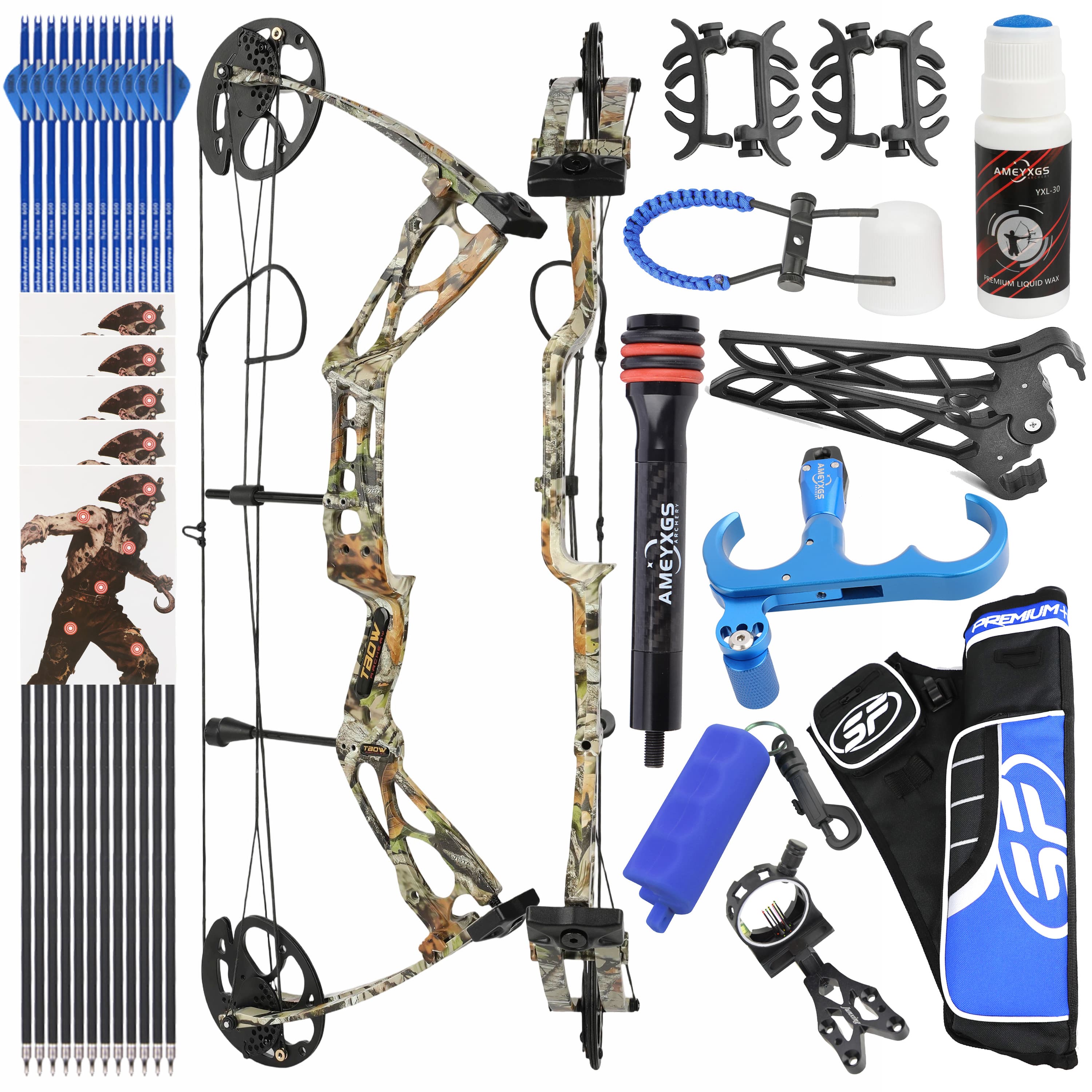 JUNXING M133 Hunting Compound Bow 0–70lbs Archery Shooting