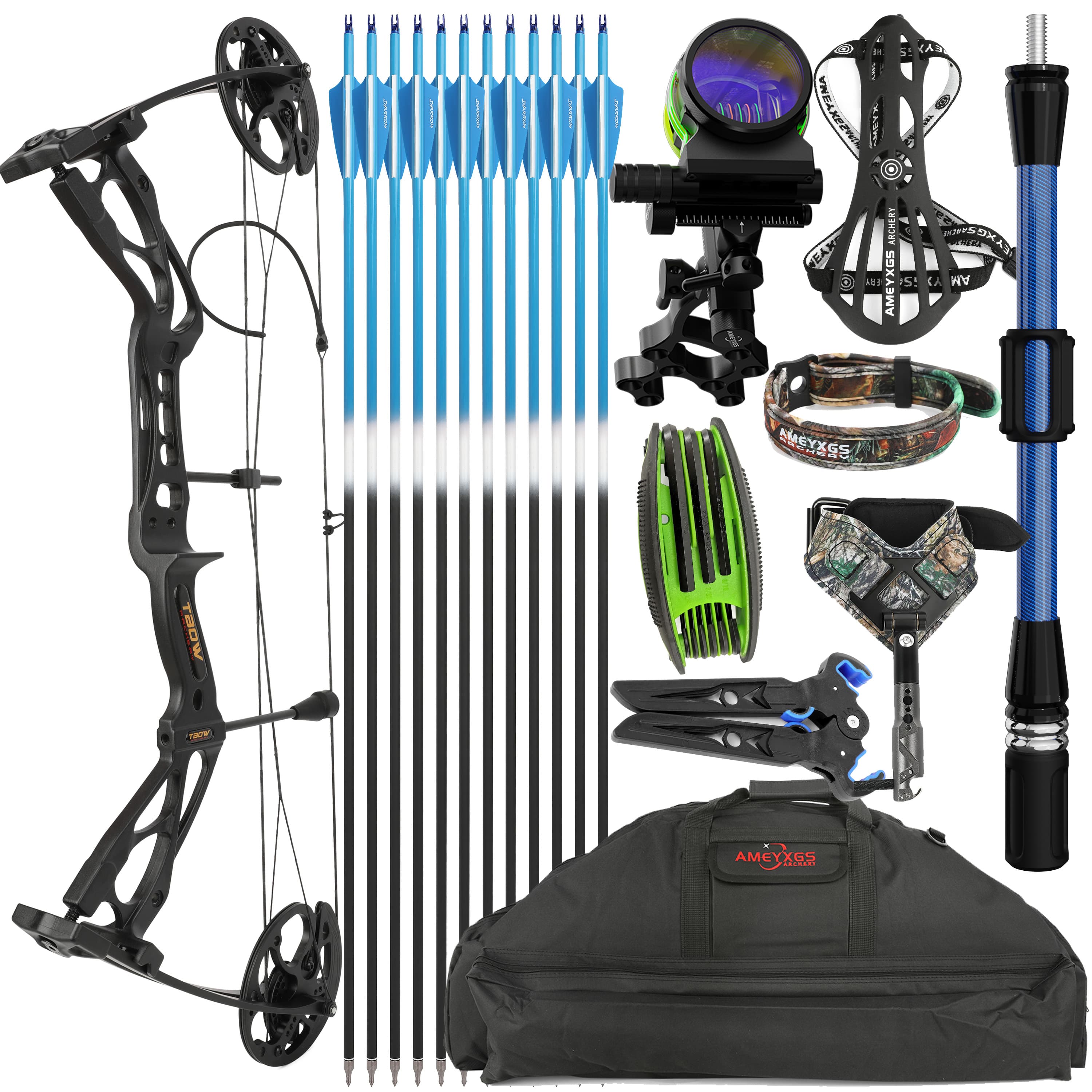 JUNXING M133 Hunting Compound Bow 0–70lbs Archery Shooting