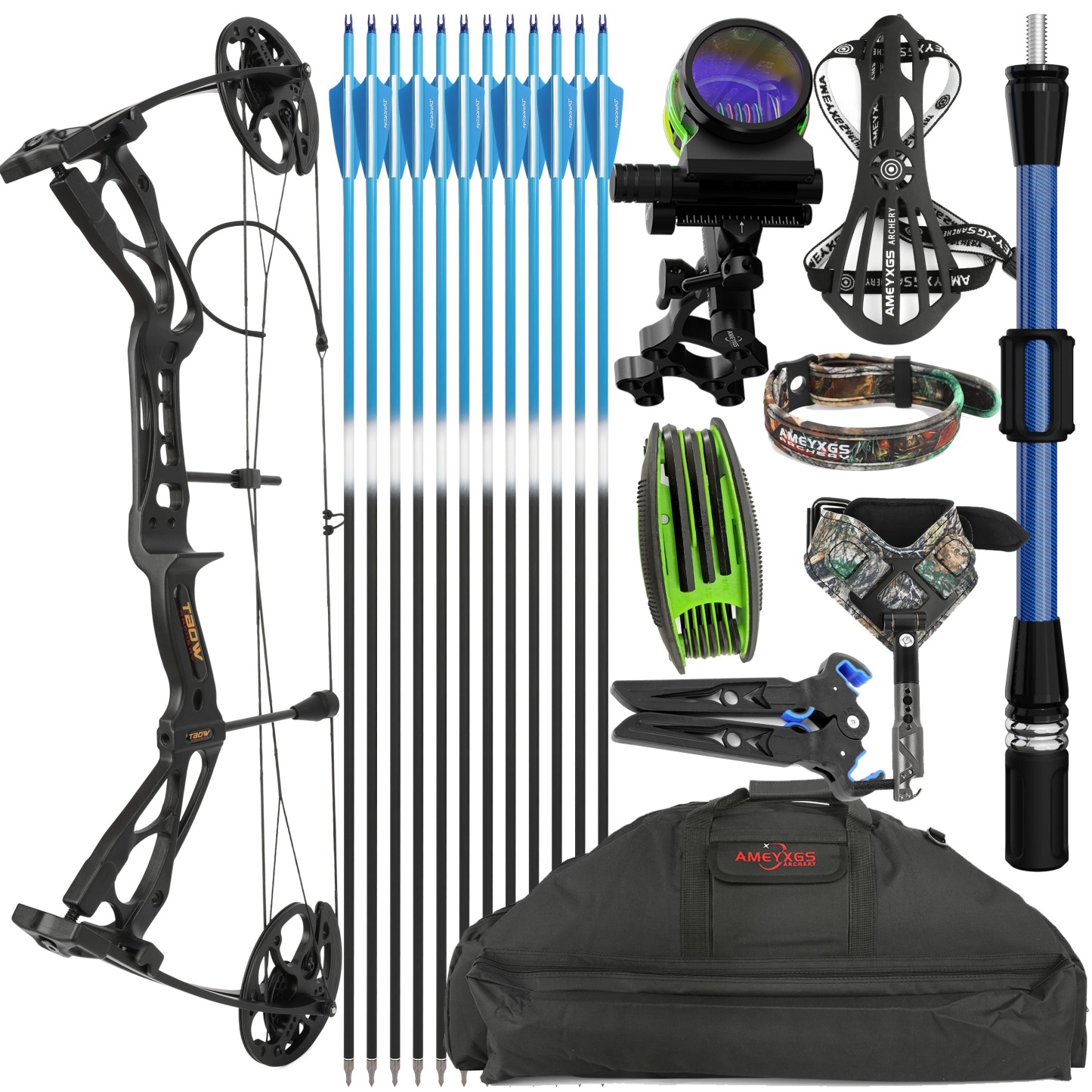 JUNXING M133 Hunting Compound Bow 0–70lbs Archery Shooting