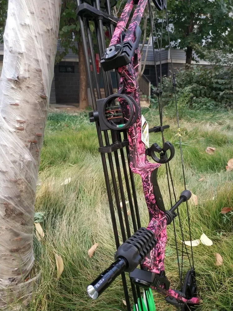 KAIMEI HAN Compound Bow Arrows Set 30-70lbs Adjustable 
