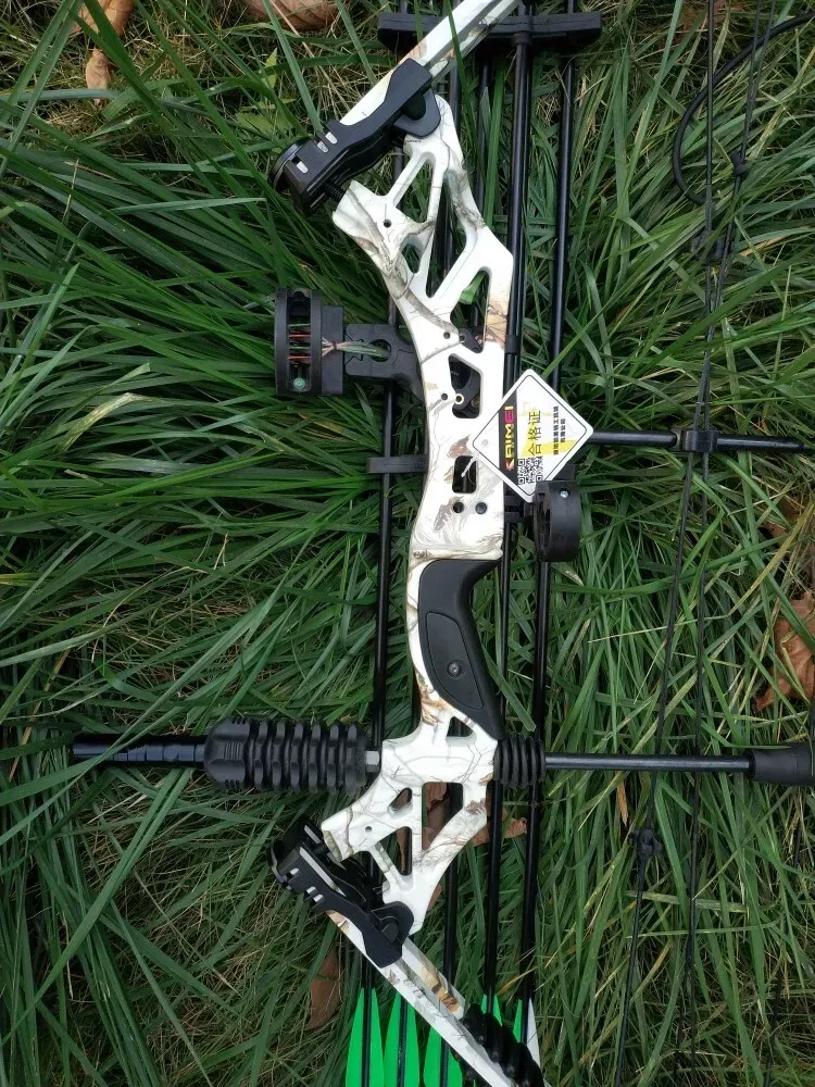 KAIMEI HAN Compound Bow Arrows Set 30-70lbs Adjustable 