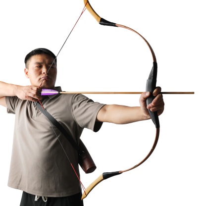Archery Arrow Backpack Quiver  Leather Quiver for Target & Field Shooting